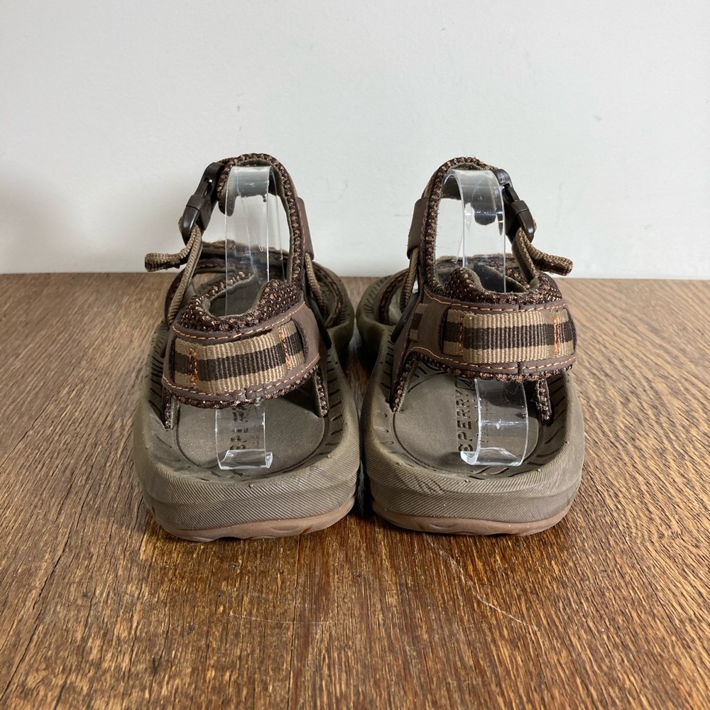 Sperry Topsider Men’s Size 7 Sandal Brown/Tan - Picture 4 of 8
